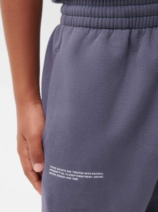 365 dlouhé šortky R6FH616 břidlicově modrá oblečení Pangaia děti