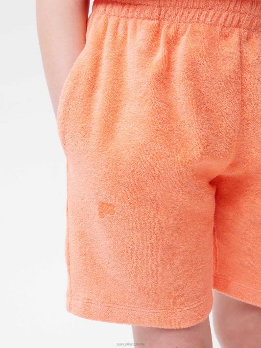 šortky na ručníky R6FH610 broskev perfektní oblečení Pangaia děti