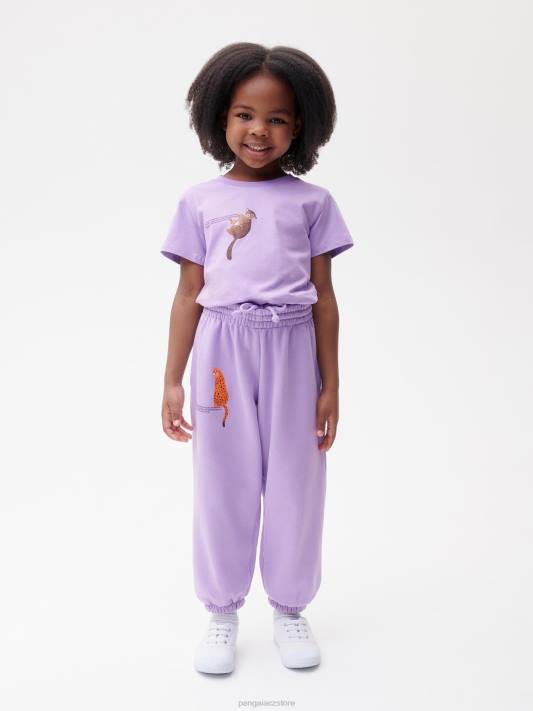 wahp tepláky R6FH647 orchidej fialová oblečení Pangaia děti