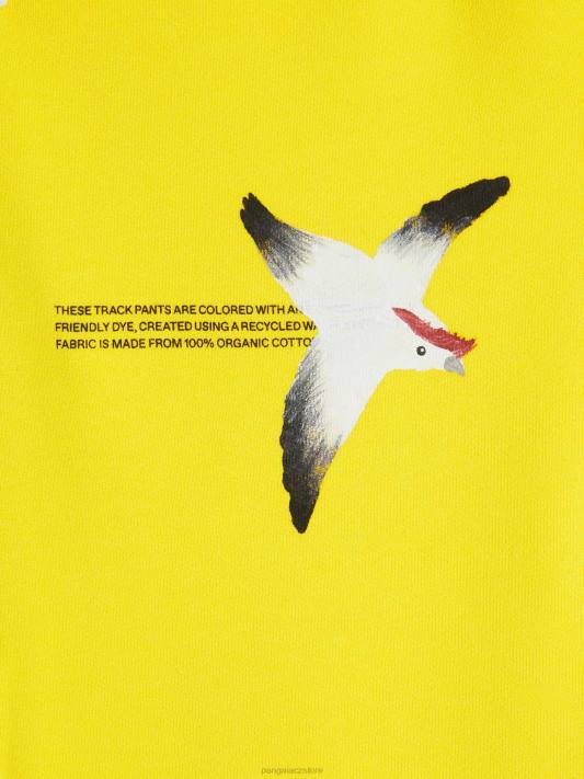 wahp tepláky R6FH648 šafránově žlutá oblečení Pangaia děti