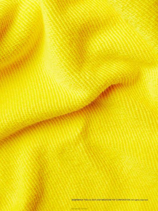 x tepláky haroshi be@rbrick R6FH645 šafránově žlutá oblečení Pangaia děti