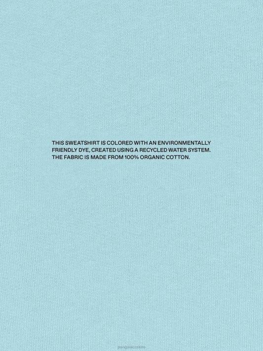 365 mikina R6FH571 nebeská modrá oblečení Pangaia děti