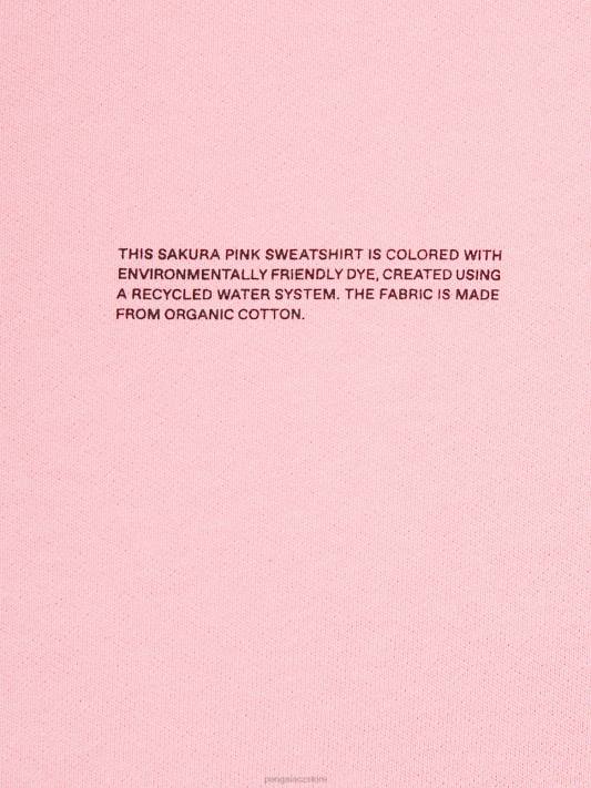 365 mikina R6FH577 sakura růžová oblečení Pangaia děti