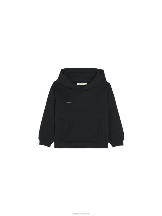 Mikina s kapucí 365 R6FH542 Černá oblečení Pangaia děti