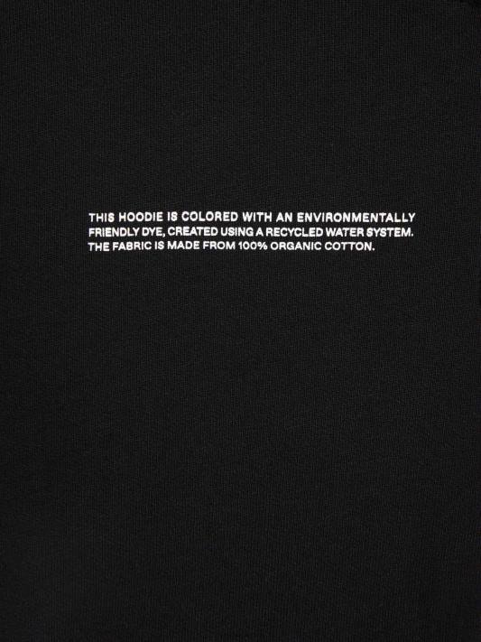 Mikina s kapucí 365 na zip R6FH547 Černá oblečení Pangaia děti