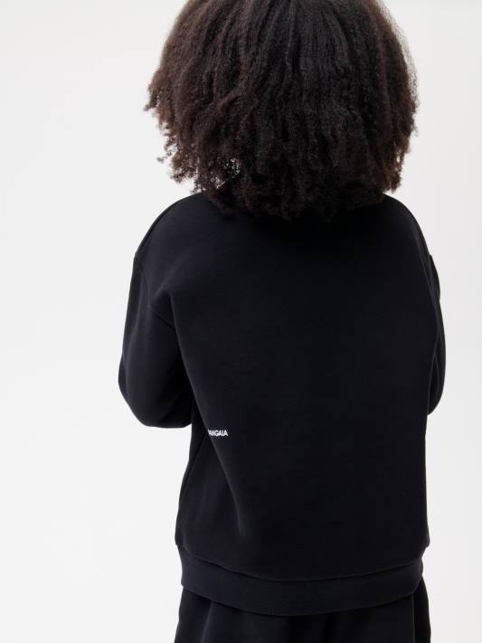 mikina wahp R6FH568 Černá oblečení Pangaia děti