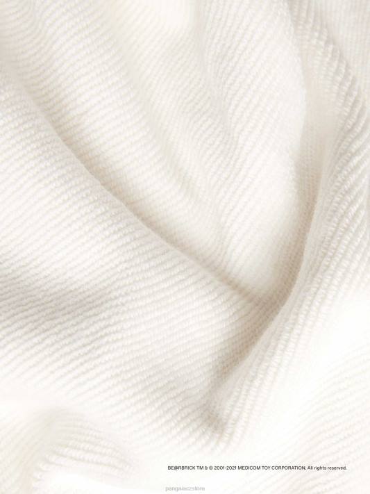 x haroshi be@rbrick mikina s kapucí R6FH557 špinavě bílá oblečení Pangaia děti