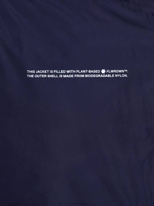 flwrdwn lite puffer bunda R6FH536 námořnická modrá oblečení Pangaia muži