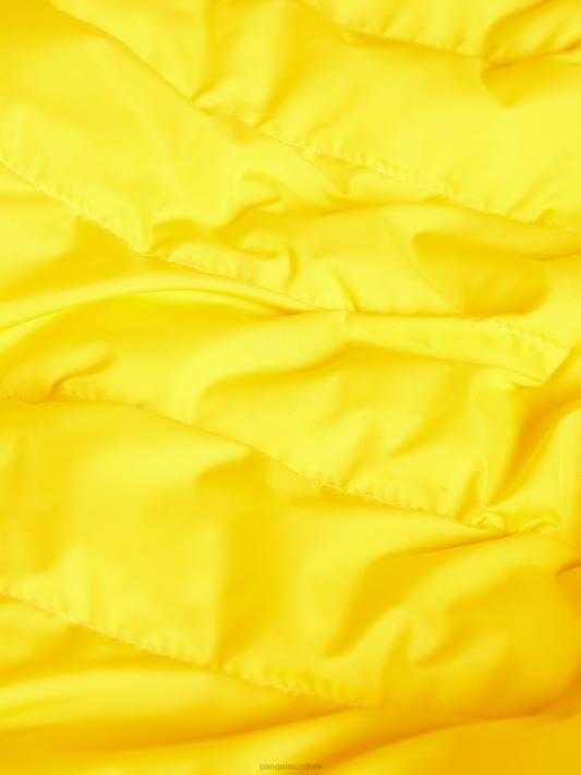 flwrdwn lite puffer bunda R6FH537 šafránově žlutá oblečení Pangaia muži