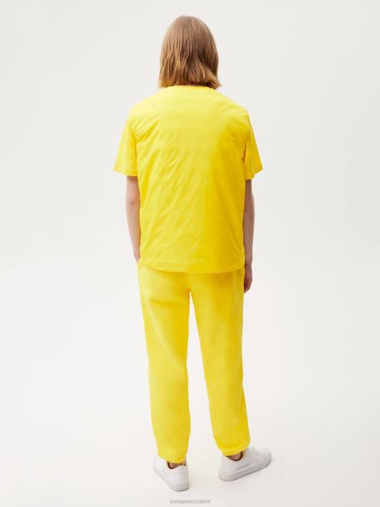 flwrdwn lite puffer vesta R6FH535 šafránově žlutá oblečení Pangaia muži