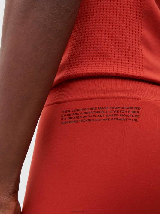 pohyb x punčochové kalhoty R6FH527 jaspis červený oblečení Pangaia muži