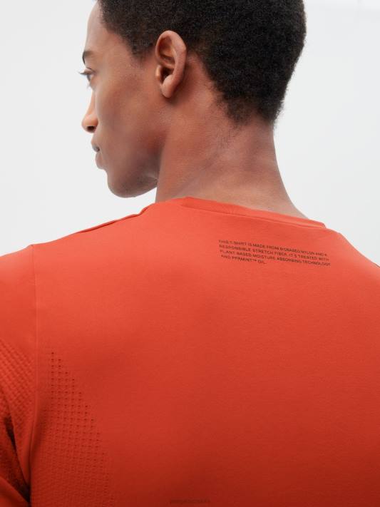 pohyb x tričko R6FH525 jaspis červený oblečení Pangaia muži