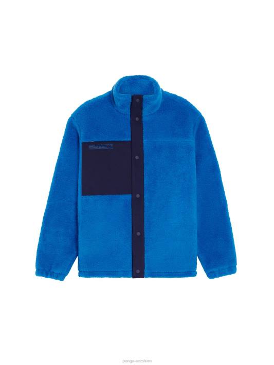 fleecová bunda z recyklované vlny R6FH480 blankytně modrá oblečení Pangaia ženy