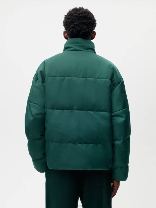 flwrdwn bomber bunda R6FH465 olistění zelené oblečení Pangaia ženy