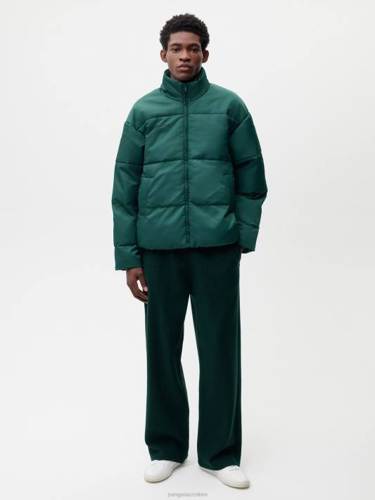 flwrdwn bomber bunda R6FH465 olistění zelené oblečení Pangaia ženy