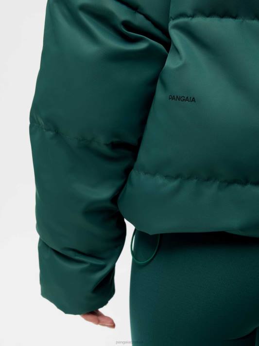 flwrdwn bomber bunda R6FH465 olistění zelené oblečení Pangaia ženy
