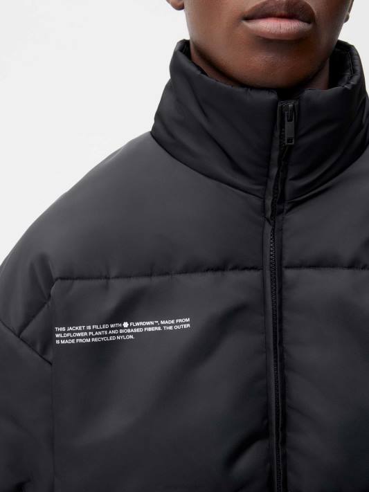 flwrdwn bomber bunda R6FH467 Černá oblečení Pangaia ženy