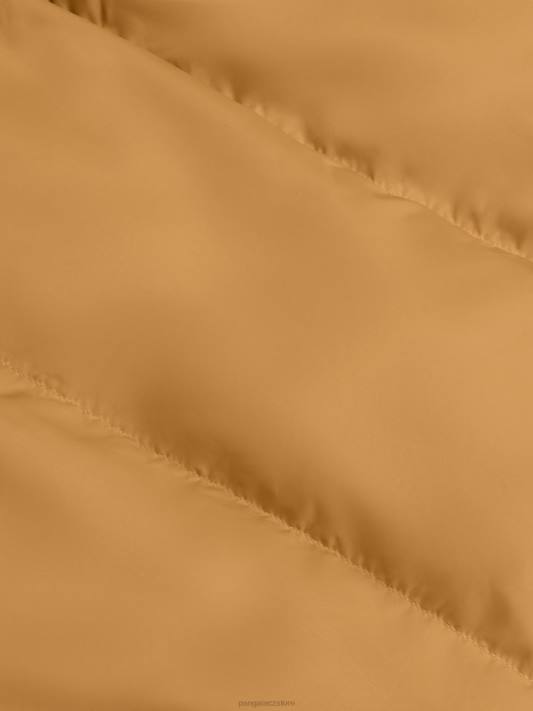 flwrdwn oboustranná bunda R6FH461 olistění zelené/měděně hnědé oblečení Pangaia ženy