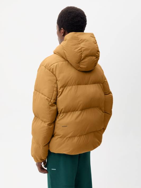 flwrdwn oboustranná bunda R6FH461 olistění zelené/měděně hnědé oblečení Pangaia ženy