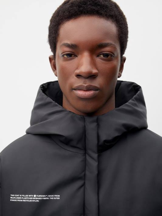 flwrdwn oboustranná bunda R6FH462 Černá oblečení Pangaia ženy