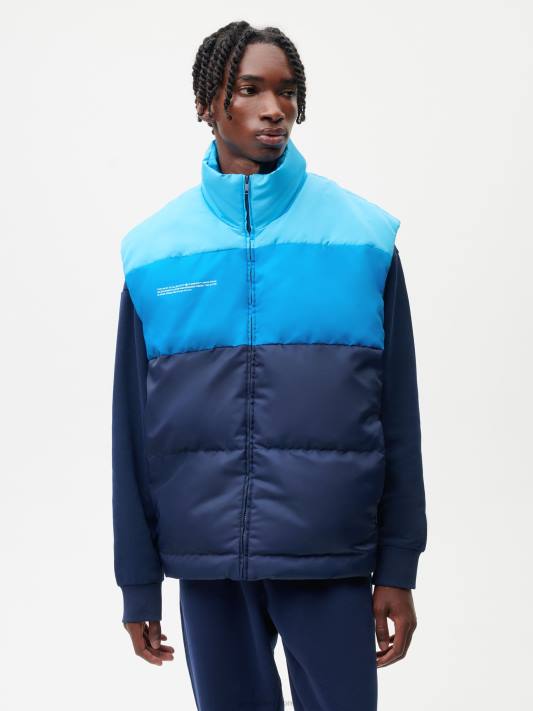 flwrdwn vesta R6FH470 námořnická modrá oblečení Pangaia ženy