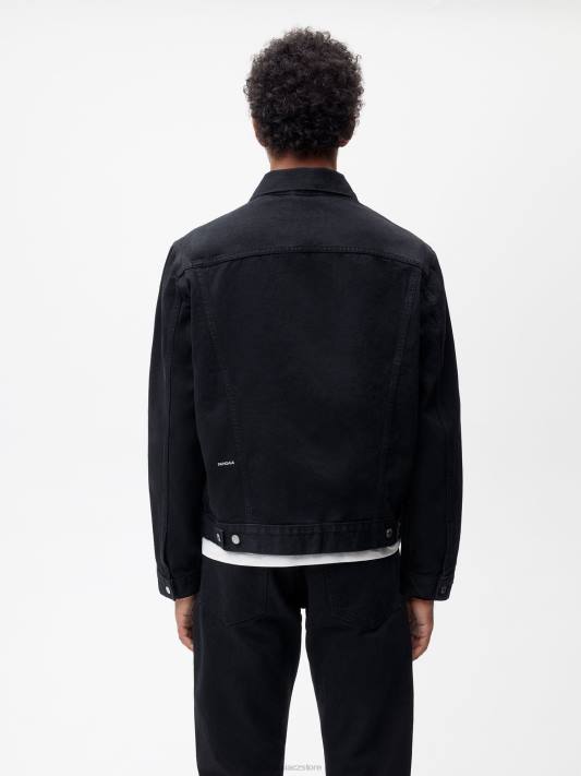 kopřivová džínová bunda R6FH405 Černá oblečení Pangaia ženy