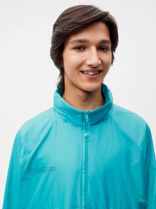 nylonová bunda se zvýšenou degradací R6FH492 paví modrá oblečení Pangaia ženy