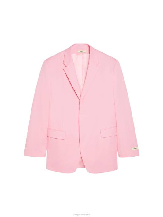 oversized sako z organické bavlny R6FH466 sakura růžová oblečení Pangaia ženy