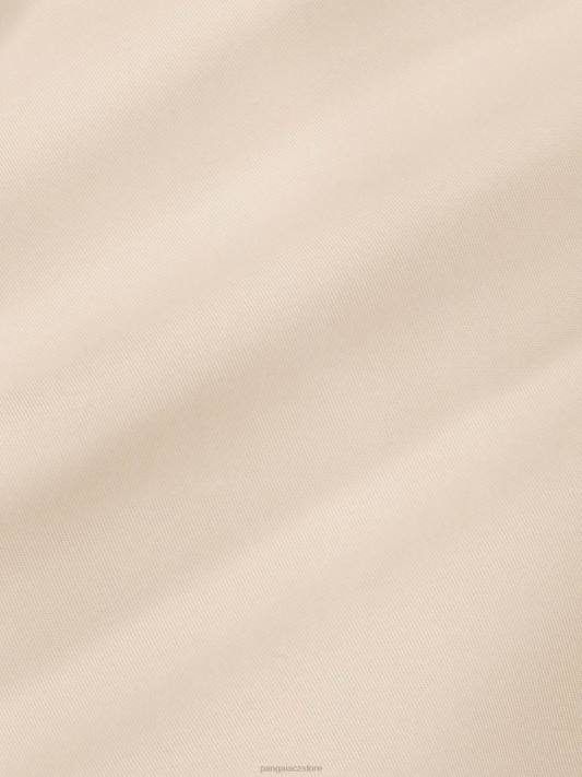 trenčkot z organické bavlny R6FH464 písek oblečení Pangaia ženy