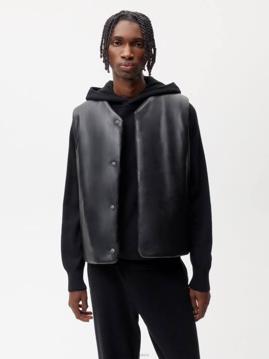 vzduchová vesta R6FH442 Černá oblečení Pangaia ženy