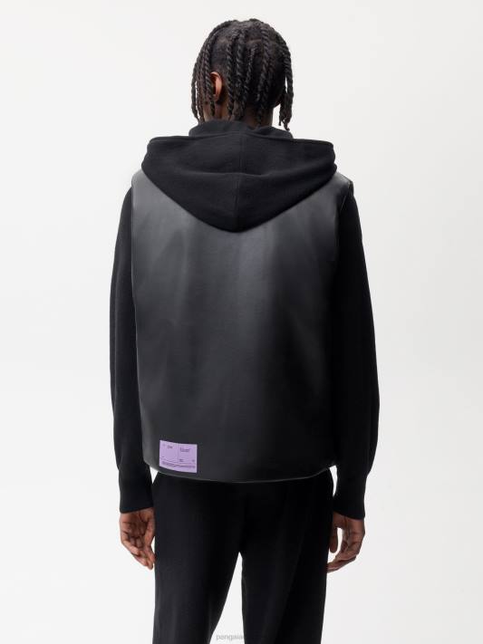 vzduchová vesta R6FH442 Černá oblečení Pangaia ženy