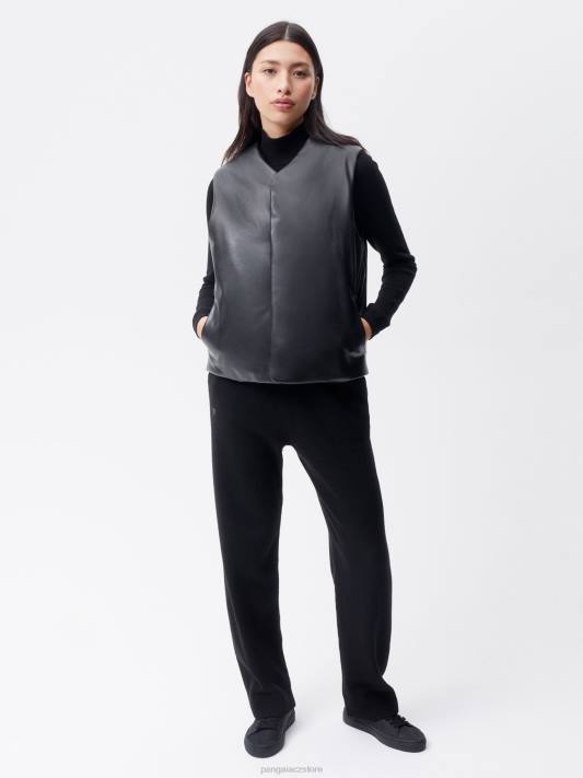 vzduchová vesta R6FH442 Černá oblečení Pangaia ženy