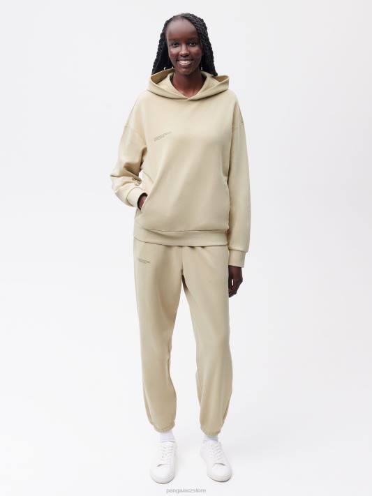 365 track kalhoty - Hazel amp R6FH335 maitake béžová oblečení Pangaia ženy