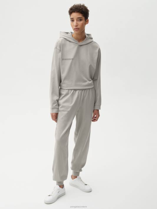 Společenské kalhoty z organické bavlny s c-vláknem R6FH433 kámen oblečení Pangaia ženy