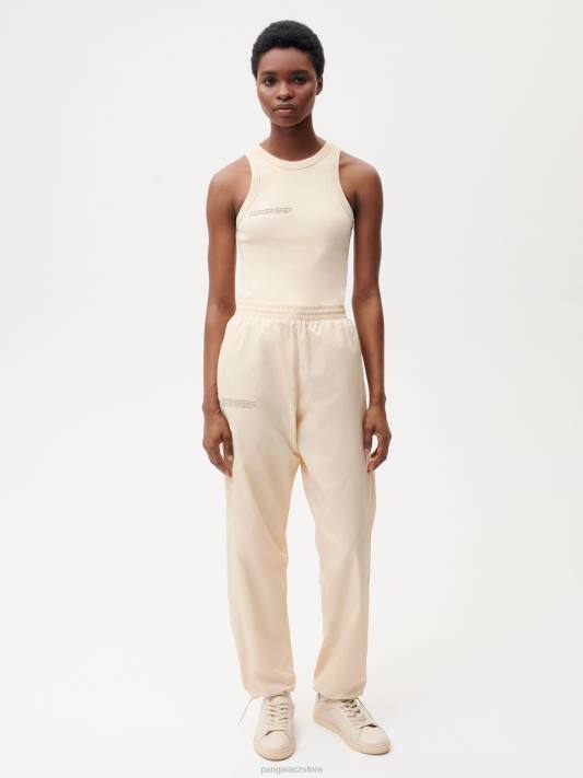 kalhoty z recyklovaného nylonu R6FH319 písek oblečení Pangaia ženy
