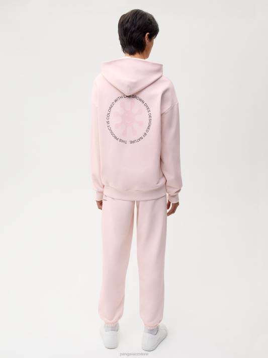 lab colorifix signature tepláky R6FH372 střední gejzír růžový oblečení Pangaia ženy