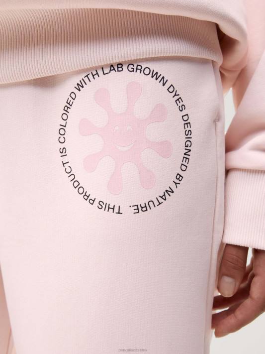 lab colorifix signature tepláky R6FH372 střední gejzír růžový oblečení Pangaia ženy