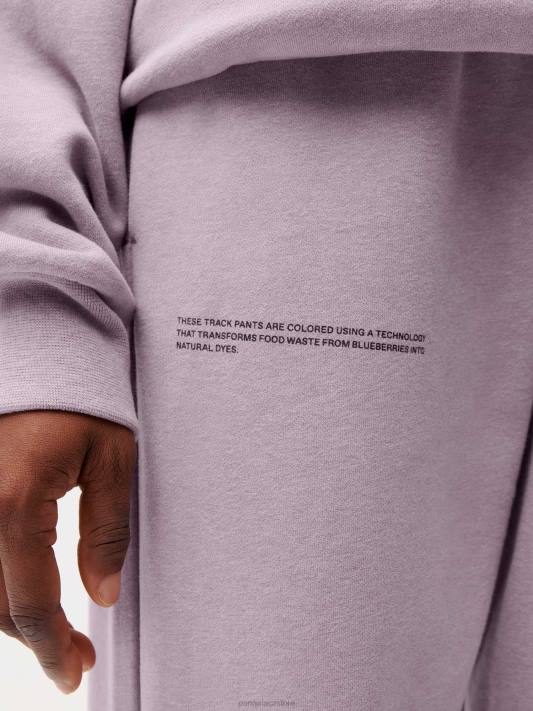 potravinářské tepláky R6FH322 borůvkově modrá oblečení Pangaia ženy