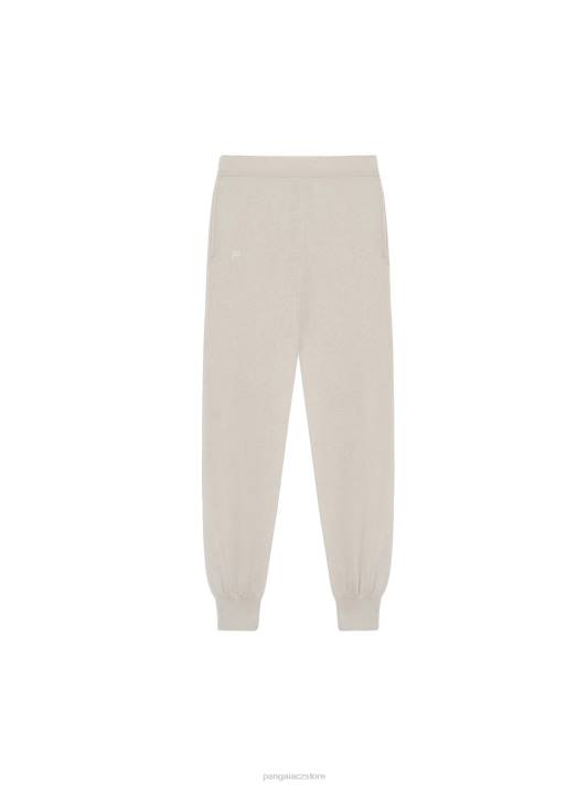 tepláky z recyklovaného kašmíru R6FH328 ovesné vločky oblečení Pangaia ženy