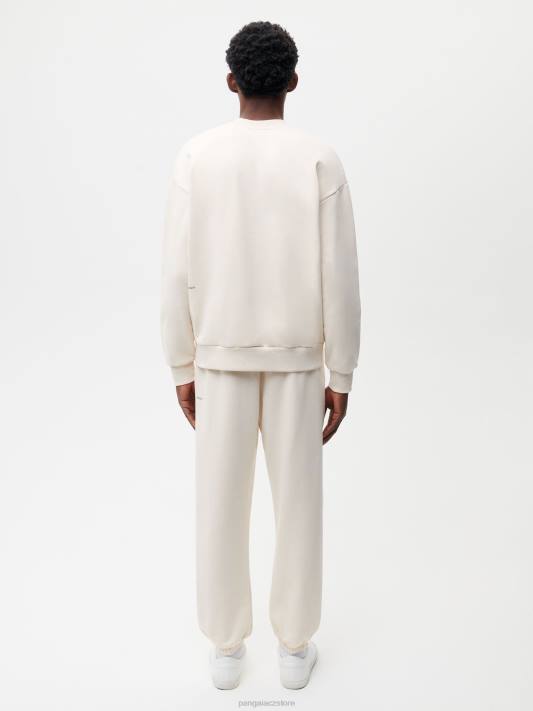 v konverzních bavlněných teplácích R6FH356 bavlna bílá oblečení Pangaia ženy