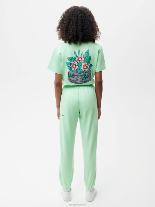 x roberto lugo 365 tepláky R6FH352 lagunová modrá oblečení Pangaia ženy