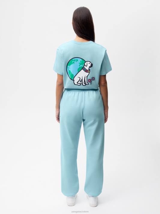 x tepláky victor victor signature R6FH365 nebeská modrá oblečení Pangaia ženy