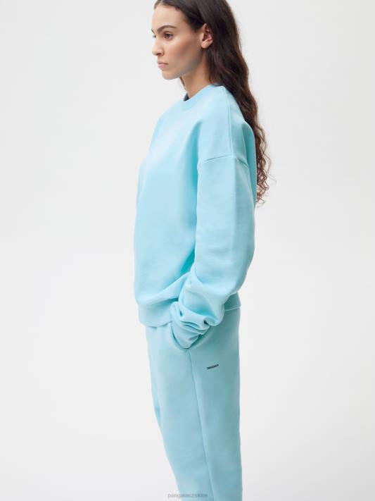 značkové tepláky R6FH311 nebeská modrá oblečení Pangaia ženy