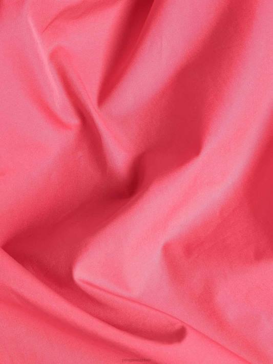 popelínová košile s krátkým rukávem z organické bavlny R6FH402 lotosově růžové oblečení Pangaia ženy