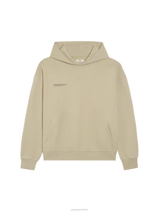365 mikina s kapucí - Hazel amp R6FH24 maitake béžová oblečení Pangaia ženy