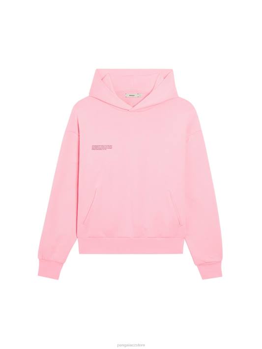 Mikina s kapucí 365 R6FH12 sakura růžová oblečení Pangaia ženy