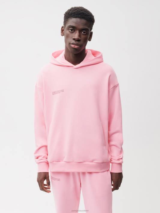 Mikina s kapucí 365 R6FH12 sakura růžová oblečení Pangaia ženy