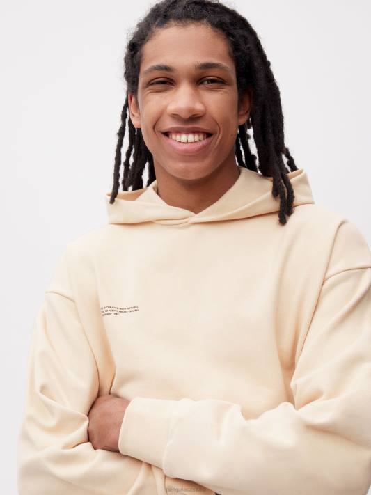 Mikina s kapucí 365 R6FH3 písek oblečení Pangaia ženy
