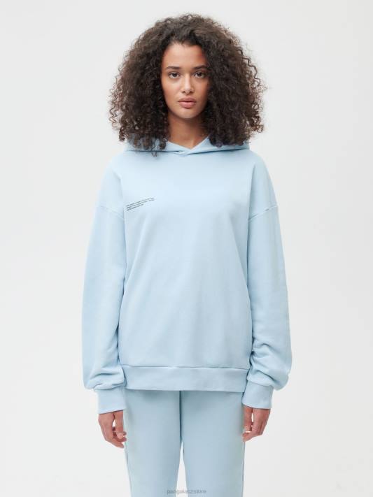 Mikina s kapucí 365 R6FH6 dětská modrá oblečení Pangaia ženy