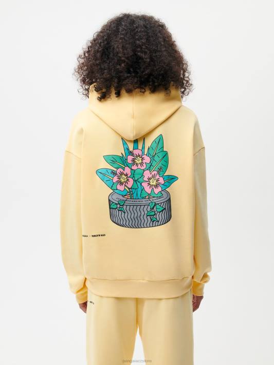Mikina x roberto lugo 365 R6FH58 pryskyřník žlutý oblečení Pangaia ženy